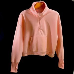 Old Navy Pastel Bubblegum Pink Athletic Pull-Over